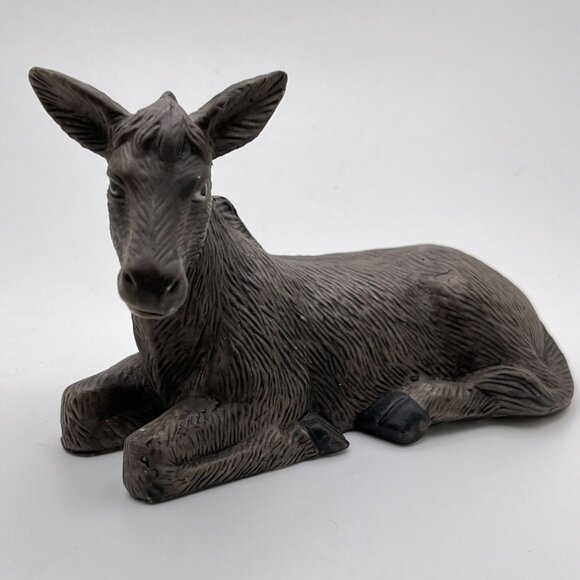 Kirkland Christmas Nativity Donkey Vintage Porcelain Replacement #75177 - Picture 5 of 7